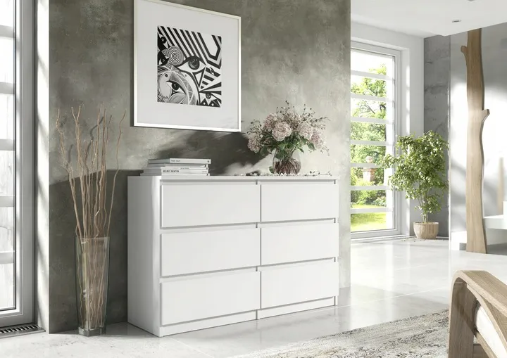 komoda-6-szuflad-100cm-biala