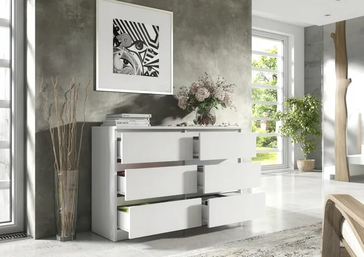 komoda-6-szuflad-100cm-biala