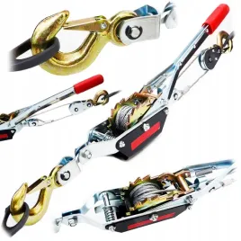 wciagarka-linowa-wyciagarka-reczna-2t-2haki-naciagarka-2000kg-stalowa