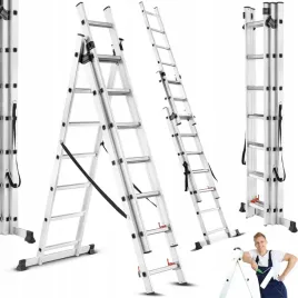 drabina-aluminiowa-3x7-stopni-wielofunkcyjna-uniwersalna-150kg-5m-500