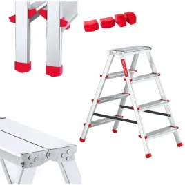 drabina-aluminiowa-skladana-4-stopniowa-2x4-dwustronna-domowa-gratis
