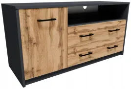 szafka-stolik-rtv-1d2s-grafit-wotan-komoda-2-szuflady-rob