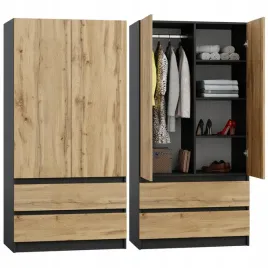 szafa-antracyt-dab-wotan-garderoba-duza-na-ubrania-otwierana-szuflady