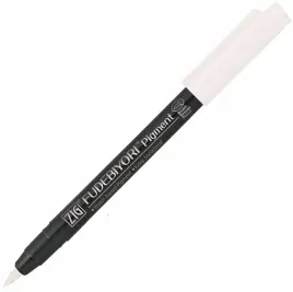 kuretake-pisak-marker-fudebiyori-pigment-white