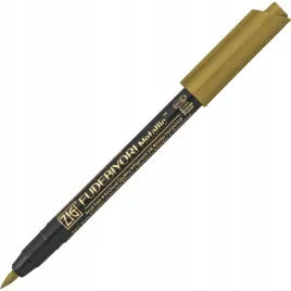 kuretake-pisak-marker-fudebiyori-metallic-gold