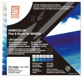 kuretake-pisaki-fine-and-brush-for-manga-12-kol-sky