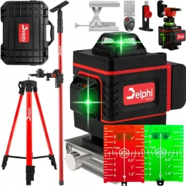 laser-krzyzowy-poziomica-laserowa-16-linii-statyw-115cm-zielony