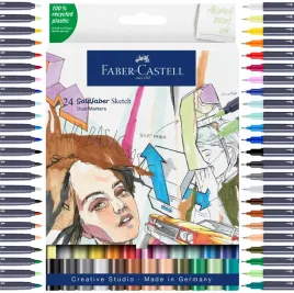 faber-castell-flamastry-markery-dwustronne-do-szkicowania-goldfaber-24-kol