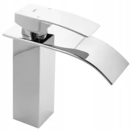 bateria-umywalkowa-chrom-stojaca-kran-wodospad-plaska-wylewka-kaskada