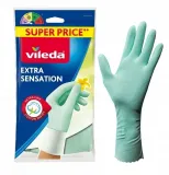 rekawice-vileda-extra-sensation-m-stan-opakowania-oryginalne-marka-vileda