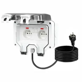 podwojne-gniazdo-zewnetrzne-elektryczne-ogrodowe-wodoszczelne-230v