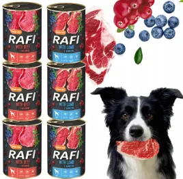 zestaw-6x400g-karma-mokra-dla-psow-rafi-mix-smakow-jagniecina-wolowina