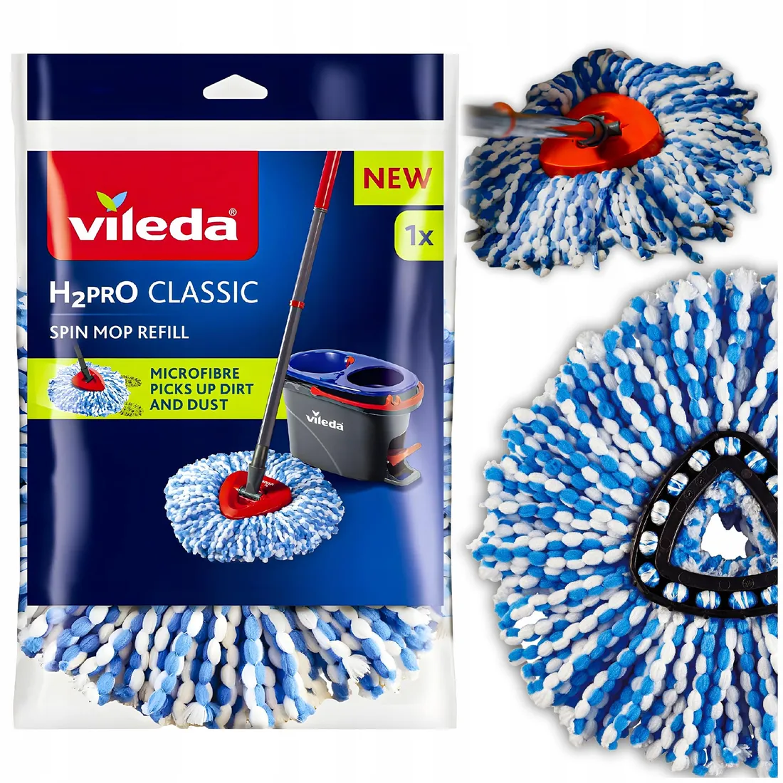 wklad-do-mopa-obrotowego-vileda-h2pro-stan-nowy
