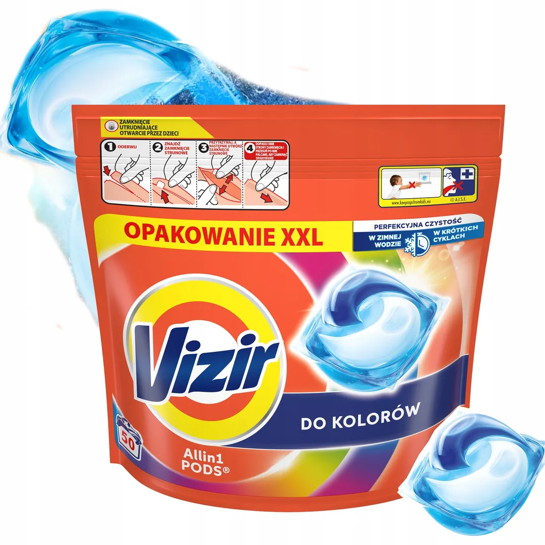 vizir-kapsulki-do-prania-all-in-1-pods-do-koloru-50-szt-stan-nowy