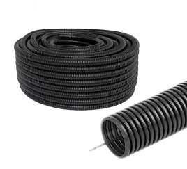 rura-karbowana-peszel-z-pilotem-fi-32mm-750n-pvc-25-metrow