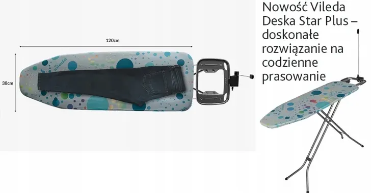 deska-do-prasowania-vileda-star-plus-stan-nowy-kolor-inny-kolor