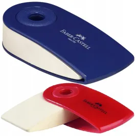 faber-castell-gumka-obrotowa-z-oslonka-do-mazania-sleeve-mini-czerw-nieb
