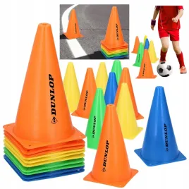 dunlop-treningowe-pacholki-pilkarskie-pp-10szt-duze-stabilne-elastyczne