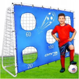 bramka-pilkarska-z-mata-celownicza-dla-dzieci-przenosna-duza-metalowa