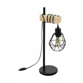 lampa-stolowa-eglo-townshend-czarny-60-w