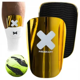 ochraniacze-pilkarskie-mini-male-przylegajace-lekkie-zloty-polysk