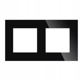 ramka-szklana-podwojna-czarna-pionowa-pozioma-uniwersalna-do-modulow