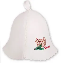gruba-sauna-czapka-do-sauny-100percentwelna-jasna-z-logo