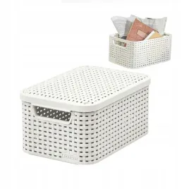maly-koszyk-z-pokrywka-kremowy-do-domu-lub-biura-wielofunkcyjny-curver