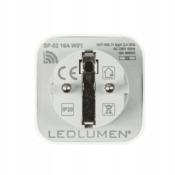 inteligentne-gniazdko-programator-czasowy-watomierz-bolec-wifi-tuya-stan-nowy-zasilanie-sieciowe