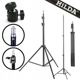 statyw-do-lasera-tripod-2m-poziomic-laserowej-stabilny-glowica-kulowa