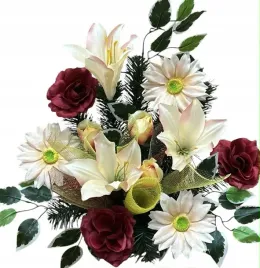 kompozycja-na-cmentarz-stroik-grob-kwiaty-sztuczne-wiazanka-bukiet