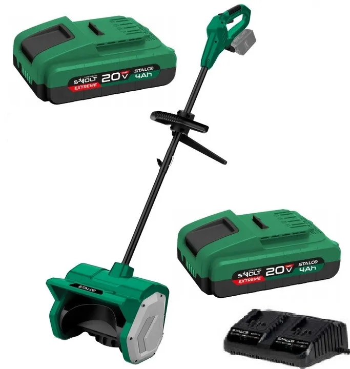 odsniezarka-akumulatorowa-stalco-shs40bl-20v-2-akumulator-4ah-ladowark-stan-nowy