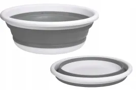 miska-lazienkowa-okragla-silikonowa-szara-skladana-turystyczna