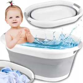 kosz-na-pranie-25l-skladany-silikonowy-uchwyty-miska-na-ubrania-bielizne