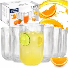 6x-szklanki-ryflowane-do-napojow-wody-drinkow-zestaw-komplet-szklanek-400ml