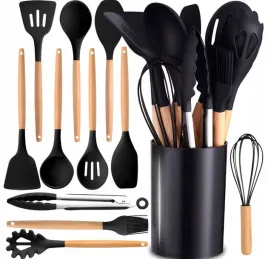 przybory-kuchenne-xxl-zestaw-akcesoriow-kuchennych-12-szt-czarne-silikonowe