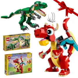 prezent-na-swieta-dwa-zestawy-klockow-lego-straszne-zwierzeta-dinozaur-smok