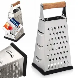 tarka-kuchenna-stalowa-4-stronna-do-sera-warzyw-owocow-antyposlizgowa