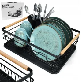 suszarka-na-naczynia-ociekacz-czarny-jednopoziomowy-xtech