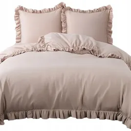 komplet-posciel-z-falbanami-bawelniana-160-x-200-koldra-poszewki