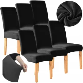 pokrowce-pokrowiec-na-krzeslo-6szt-zestaw-welur-czarny-plusz