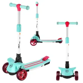 Zdjęcie produktu HLB10 LED MINT HULAJNOGA DZIECIĘCA NILS FUN świecąca podłoga i koła