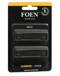 foen-wood-stick-sunrise-refill-zestaw-2-wkladow-do-zapachu-samochodowego