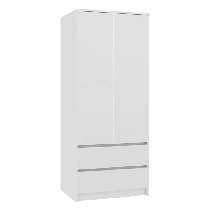 szafa-garderoba-90cm-2szuflady-biala-b-9-stan-nowy