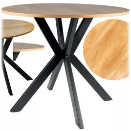 stol-okragly-do-salonu-kuchni-debowy-czarny-talia-ii-loft-jadalnia