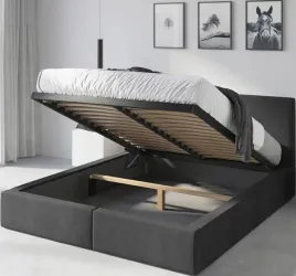 lozko-120x200-tapicerowane-hilton-materac-amber-stelaz-podnoszony