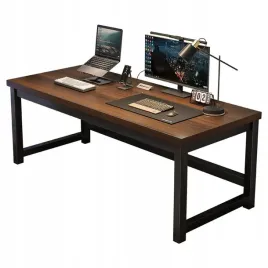 biurko-komputerowe-nowoczesne-ciemny-buk-loft-industrialne-120-cm