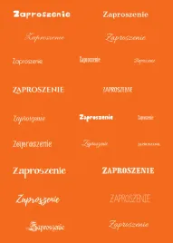 papier-do-scrapbookingu-napisy-zaproszenie-pomaranczowe-tlo