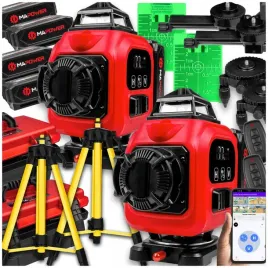 laser-krzyzowy-poziomica-laserowa-4d-plaszczyznowa-zielony-statyw