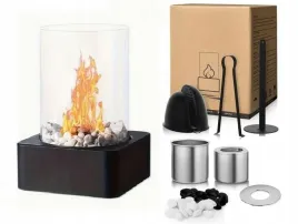 biokominek-stolowy-wolnostojacy-na-bioetanol-czarny-ze-stali-nierdzewnej